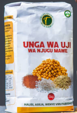 Unga wa Uji wa Njugu mawe - bidhaa ya NUS nchini Tanzania