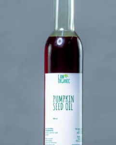 Pumpkin seed oil - NUS product from Tanzania