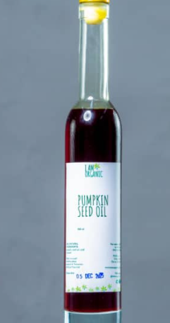 Pumpkin seed oil - NUS product from Tanzania