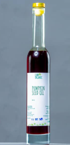 Pumpkin seed oil - NUS product from Tanzania