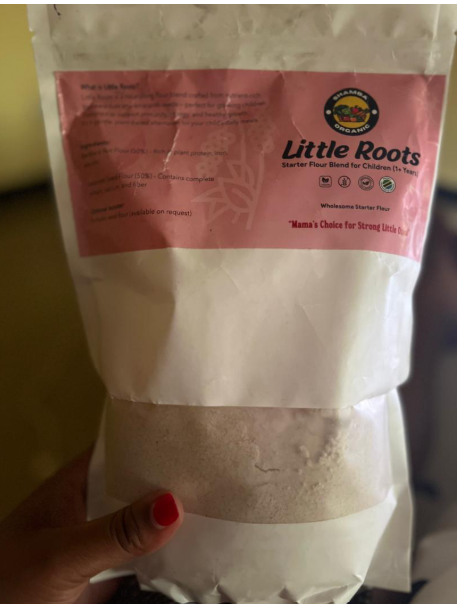 Little Roots flour. - bidhaa ya NUS nchini Tanzania