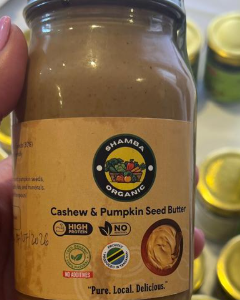 Cashew & Pumpkin seeds butter. - bidhaa ya NUS nchini Tanzania