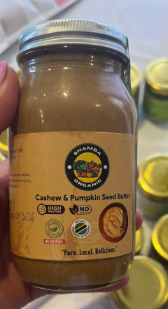 Cashew & Pumpkin seeds butter. - bidhaa ya NUS nchini Tanzania